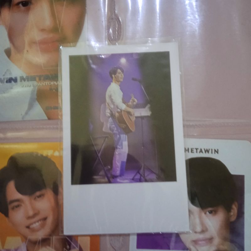 BOOKED Photocard Polaroid Mini Postcard OFFICIAL 2Gether Live On Stage DVD BOXSET Win Metawin