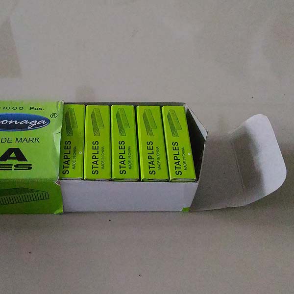 

AGS 1 BOX REFILL STAPLES MODEL 10 HONAGA W0325A