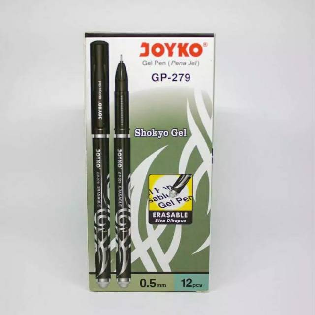 

Pulpen hapus gel Joyko isi 12 pcs