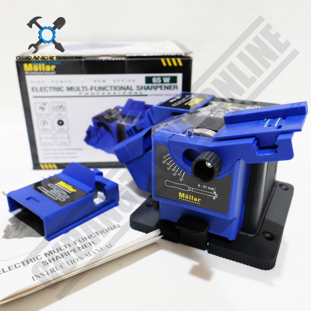 MOLLAR MS65 / Mesin Asah Serbaguna Electric Multi-Functional Sharpener