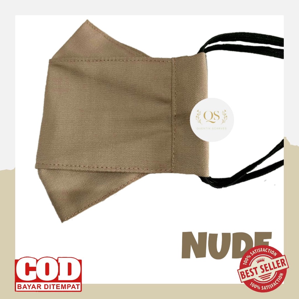Masker Evo origami 3 Lapis - Kain oxford - Nyaman Dipakai - Bisa COD