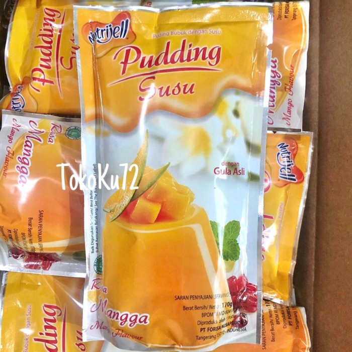 

agar-agar-puding-bahan- nutrijell puding susu rasa mangga 170 gr -bahan-puding-agar-agar.