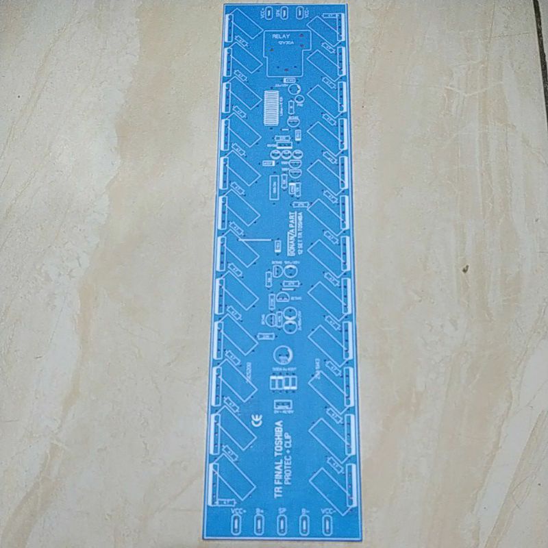 PCB Transistor Final Toshiba 2U 30cm