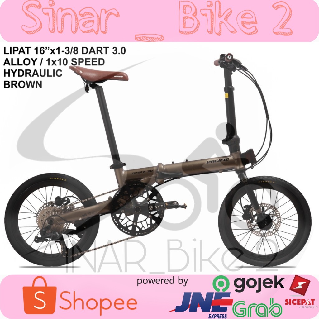 Sepeda Lipat 16Inch Pacific Dart 3.0
