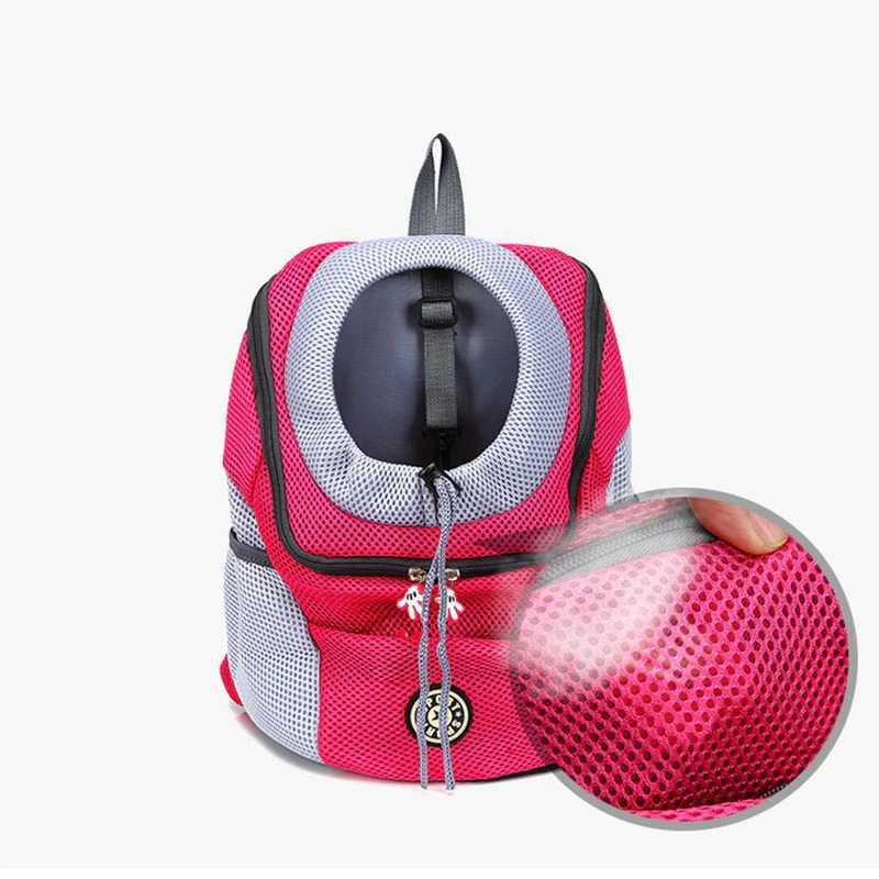 Hoopet Tas Ransel Hewan Anjing Kucing Pet Carrier Size S - D602