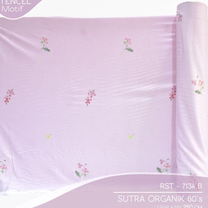 KAIN METERAN TENCEL SUTRA ORGANIK 60S MOTIF HIGH QUALITY L250CM PART 2