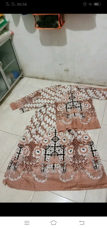 Maura Couple - Sania Ruffle Batik Couple Ori Ndoro Jowi Dnt Garansi Termurah Shopee -