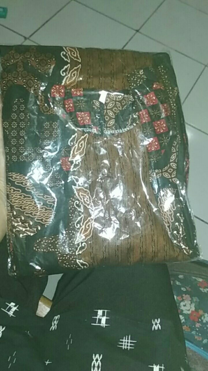 Rama Shinta Couple - Melani Set Couple Lilit Rovella Batik Couple Modern