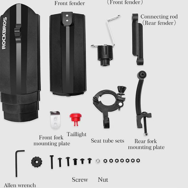 Rockbros Spakbor Sepeda MTB Sepeda Lipat Road Bike Fender Rockbros 