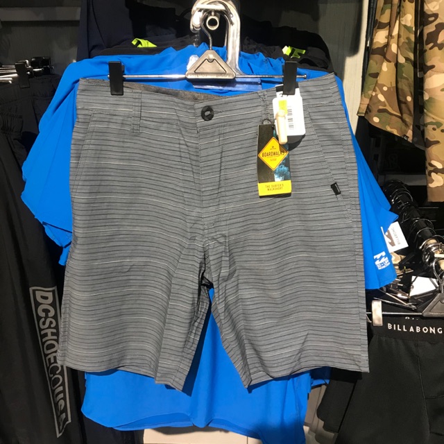 Walkshort celana pendek pria ripcurl garis original