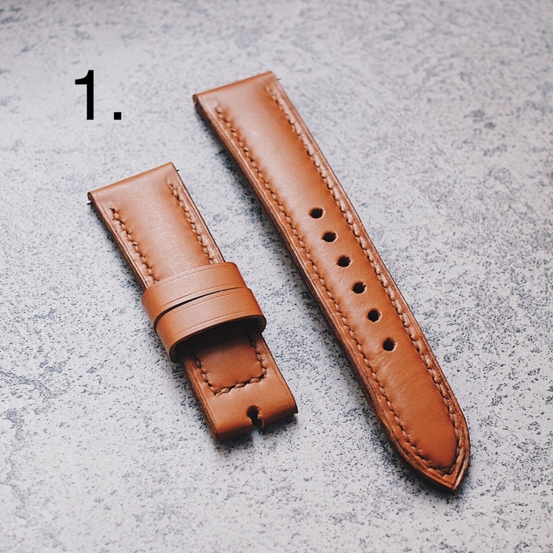 Strap KULIT SAPI ORIGINAL Asli Tali jam tangan 22mm Pull up leather classic Galaxy watch S3 frontier 45mm 46mm