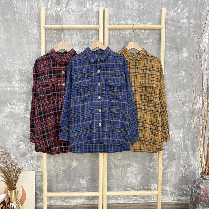 NANSYIE OVERSIZE FLANEL