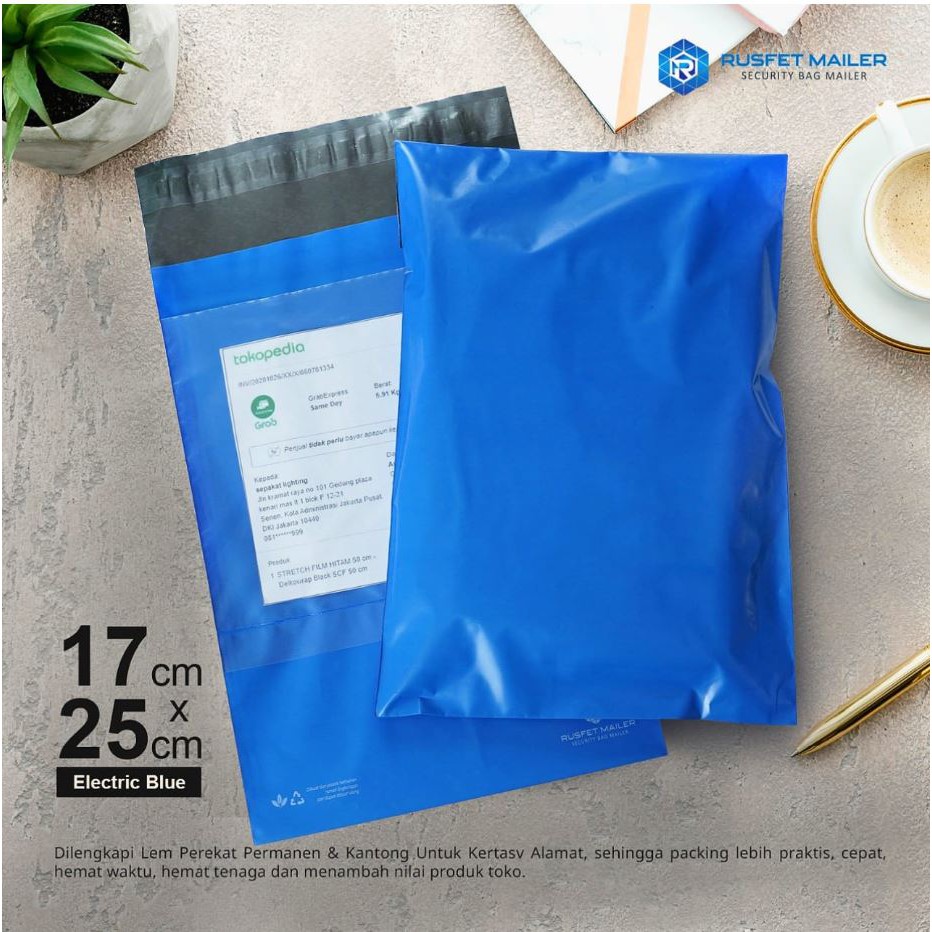 

InJO AMPLOP PLASTIK POLYMAILER ALL VARIAN (14x22 & 17x25) (ADA KANTONG ALAMAT)
