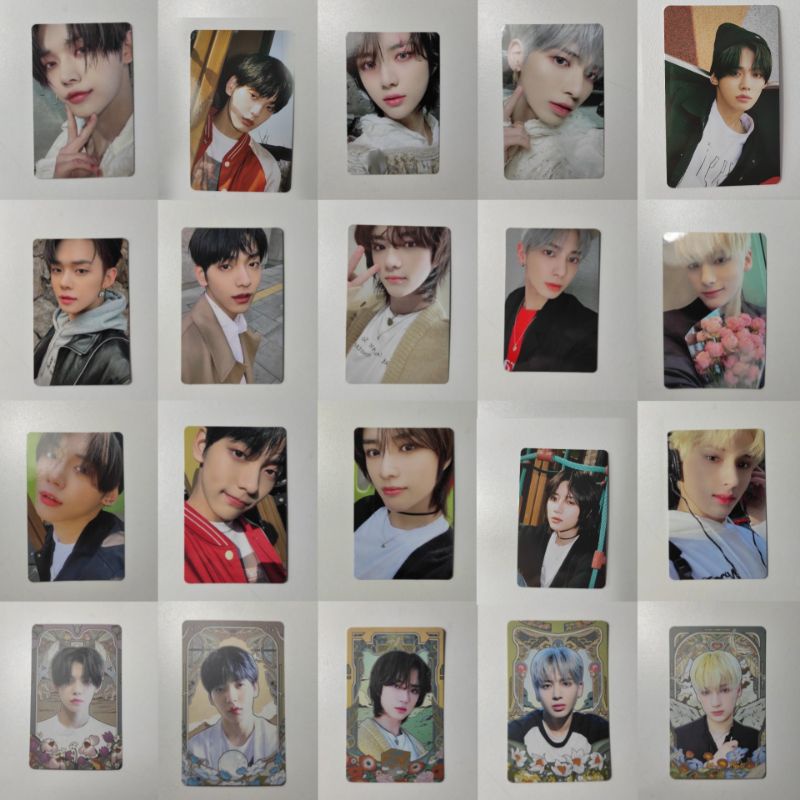 OFFICIAL PHOTOCARD PC BENEFIT WEVERSE TXT CHAOS CHAPTER FREEZE SOOBIN YEONJUN BEOMGYU TAEHYUN KAI