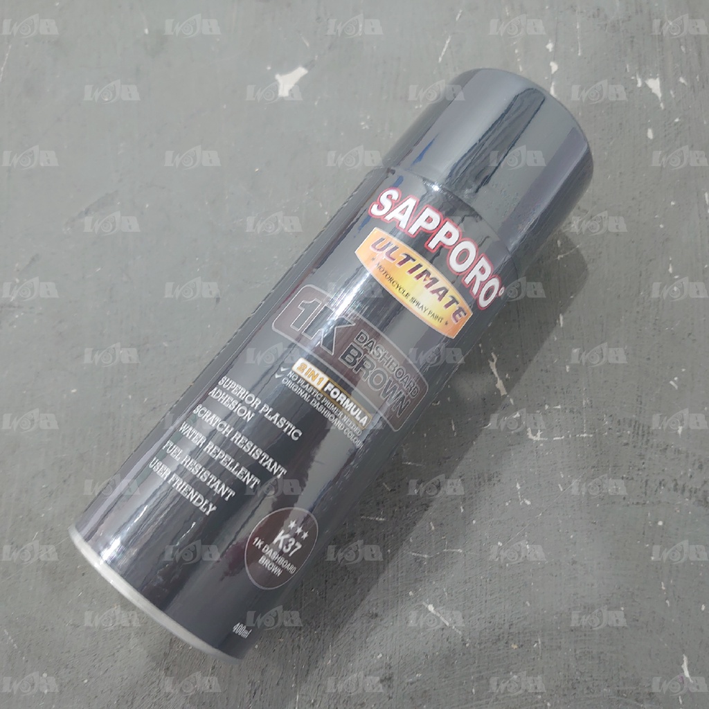 SAPPORO ULTIMATE DASHBOARD BROWN K37 1K Cat Semprot Aerosol Paint Coating