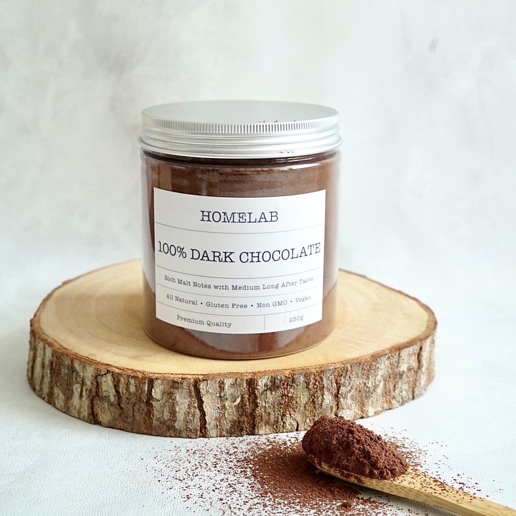 3 X 100% Dark Chocolate Powder / Bubuk Cokl..... 3