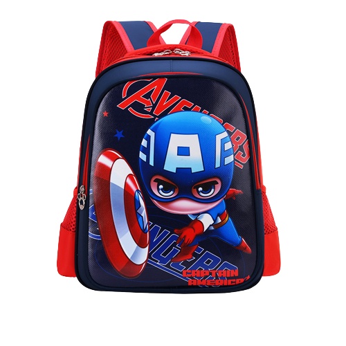 Tas Sekolah Anak Sekolah Laki-Laki Tas Ransel Tas Spiderman Tas Captain America Tas Mc Queen Tas Paw Patrol Tas Avangers Tas Ultraman Tas Batman SD TK Tas Les Terbaik