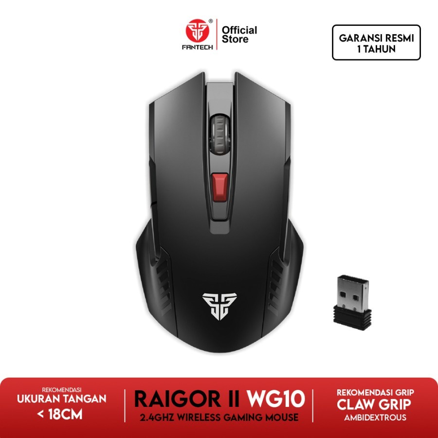 Mouse Gaming Fantech RAIGOR II WG10 Wireless