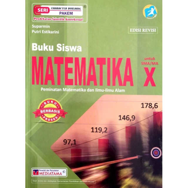 Jual Buku Siswa Matematika Kls X 10 Sma K13 Revisi Mediatama Indonesia Shopee Indonesia
