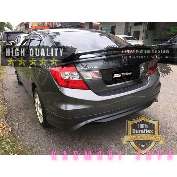bodykit civic Aksesoris Eksterior Mobil . bodykit civic fb bahan duraflex presisi, grade A dan terba