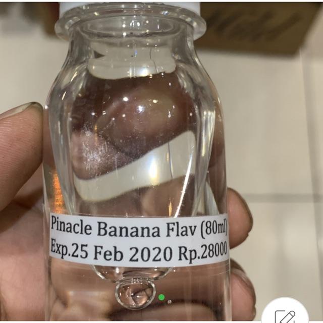 

Ready Pinnacle banana flavour repack 80ml / pinacle banana flavor / perisa pisang impor Kualitas Terjamin