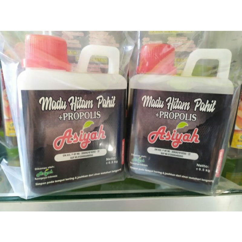 

MADU HITAM PAHIT + PROPOLIS