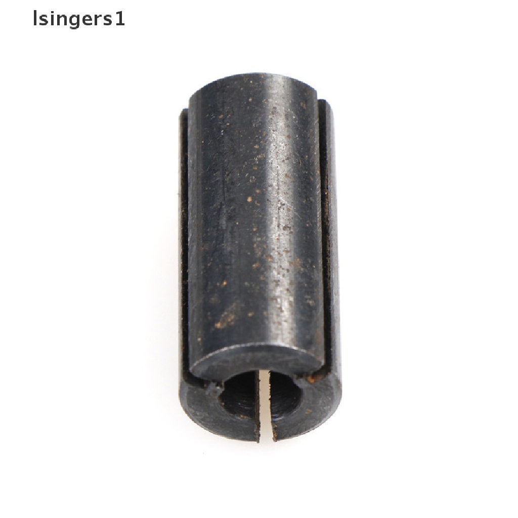 (lsingers1) Mata Bor Router Collet Reduction Bahan Carbon Steel Warna Hitam 1 / 2 &quot;Ke 1 / 4&quot;