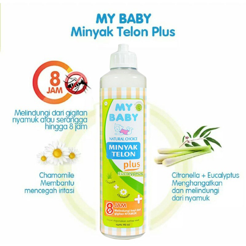 My Baby Minyak Telon Plus Eucalyptus 150ml