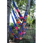 Hammock Single - Tempat Tidur Gantung Camping- Hamok - Hamock - Hamuk - Ayunan tali rajut ayunan jar