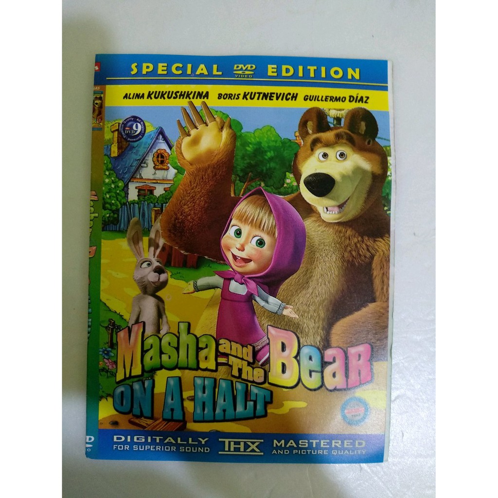BEST SELLER DVD film anak Masha and the Bear -Kaset film anak terbaru