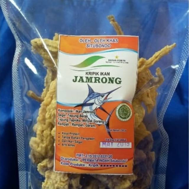 

Olahan ikan keripik ikan jambrong mantap
