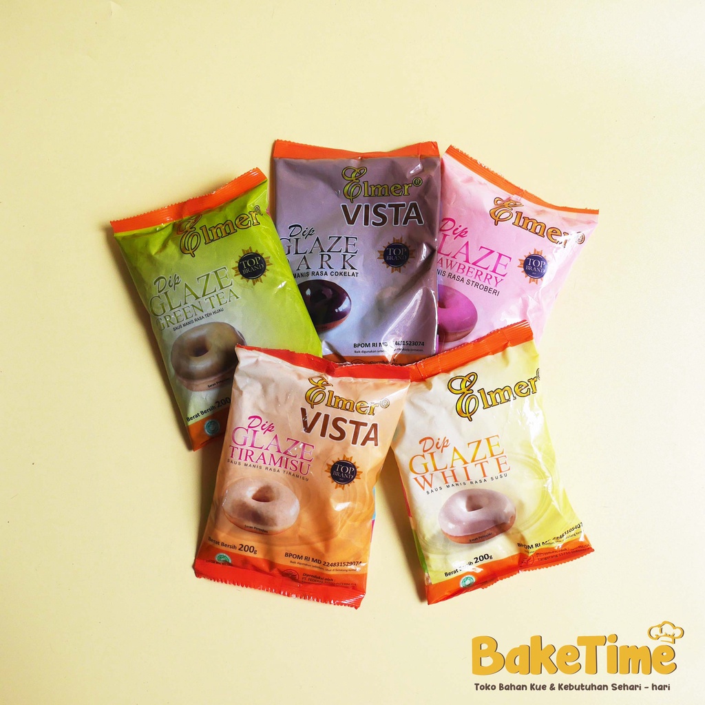 Jual Elmer Dip Glaze 200 Gram ANEKA RASA Shopee Indonesia