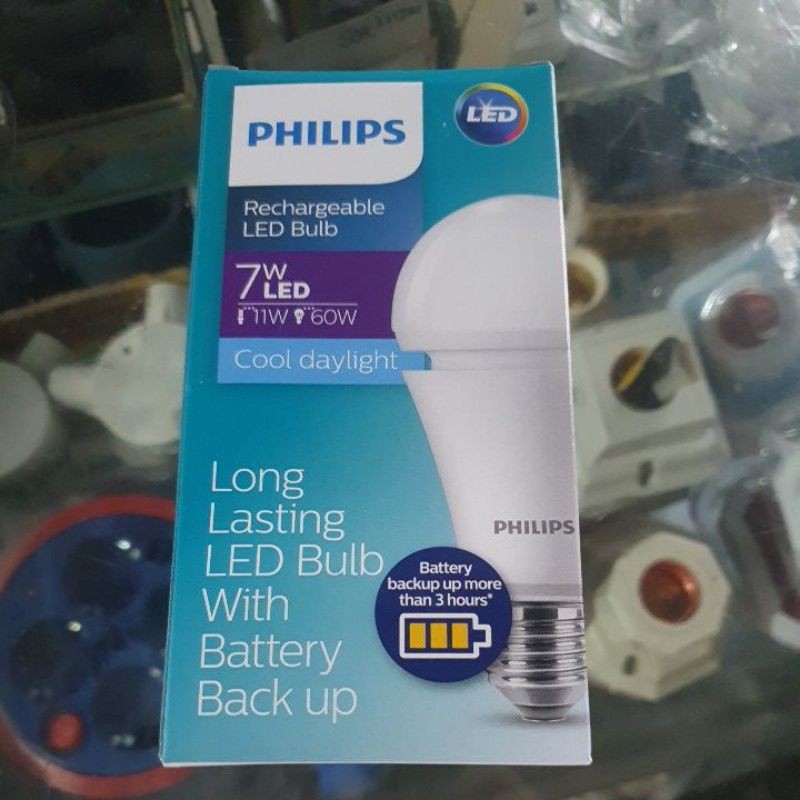 lampu philips led rechargeable / lampu emergency (darurat)