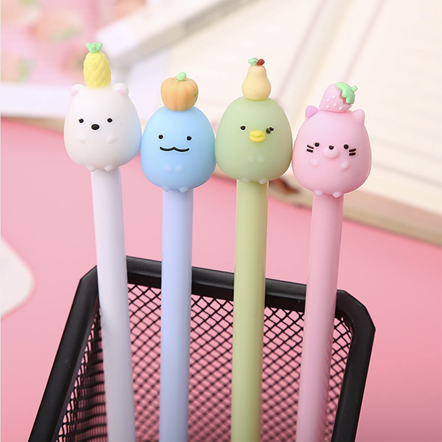 

PULPEN GEL HEWAN LUCU WARNA PASTEL BOLPOIN KARAKTER CUTE PN069