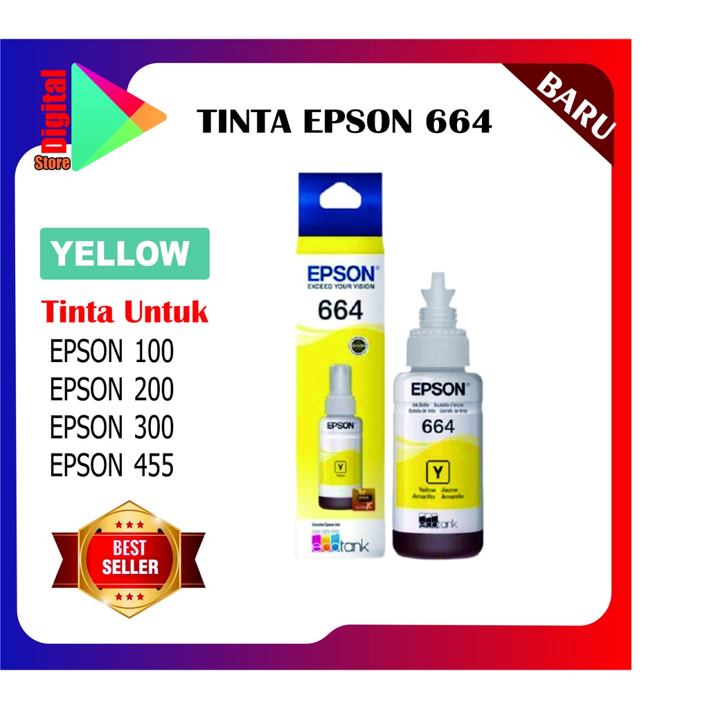 Tinta Epson 664 Black/Color Premium