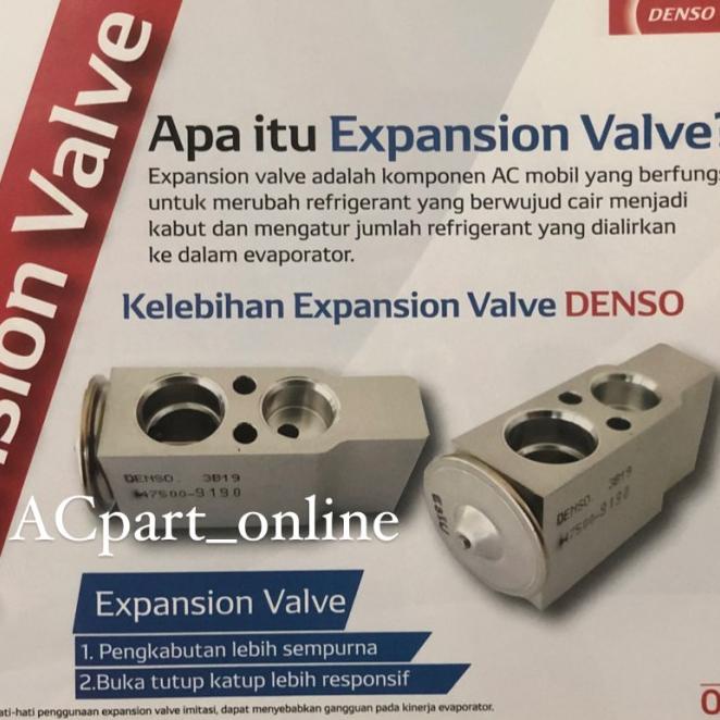 Expansi / Expansion Valve Denso Innova,Vios,Camry,Yaris,Apv,Jazz,Swift