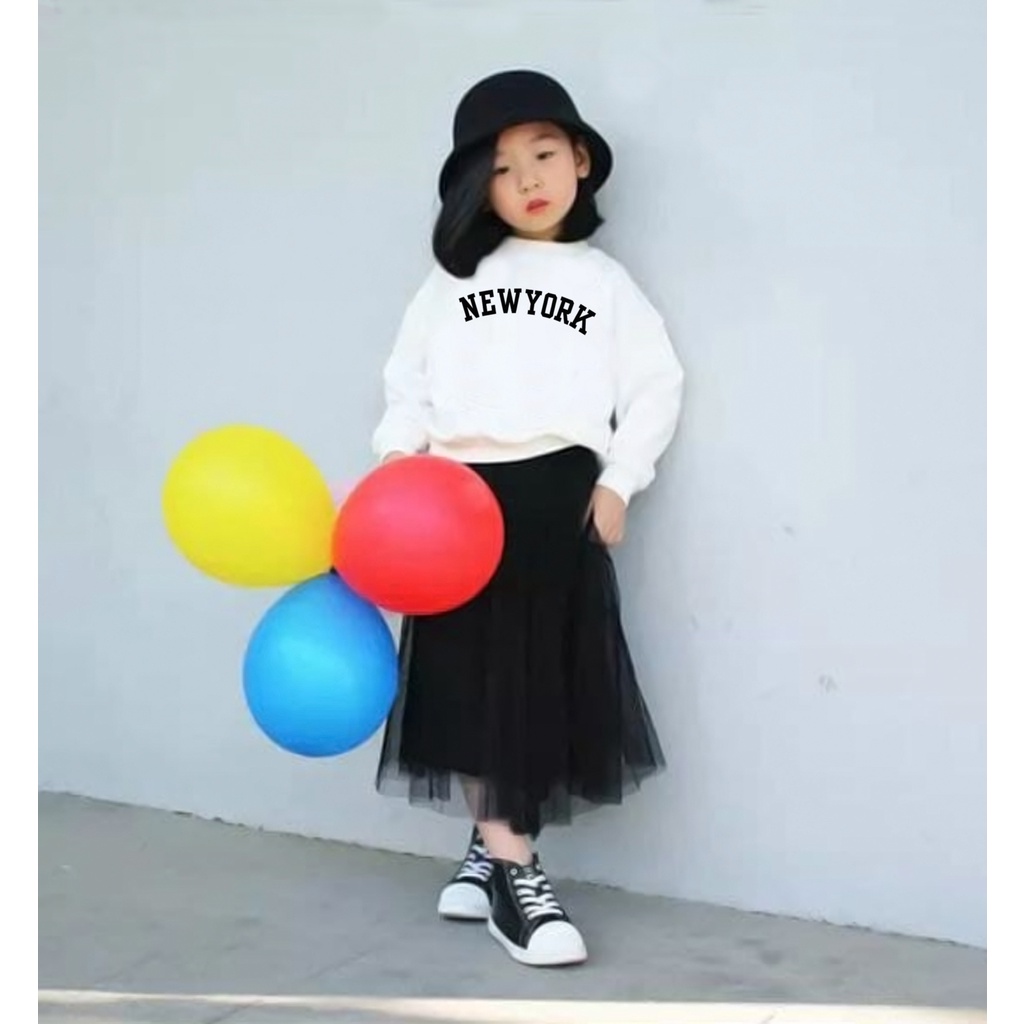 Sweater anak usia 7 8 9 10 11 12 tahun / jaket switer crewneck anak laki laki perempuan bisa cod terbaru lucu best seller