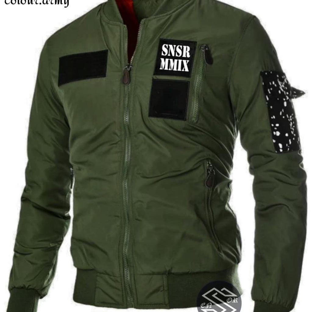 NEW SALE - SENSOR - Bomber ruby  / jaket pria distro / jaket pria terbaru 2021 gaya / jaket pria ker
