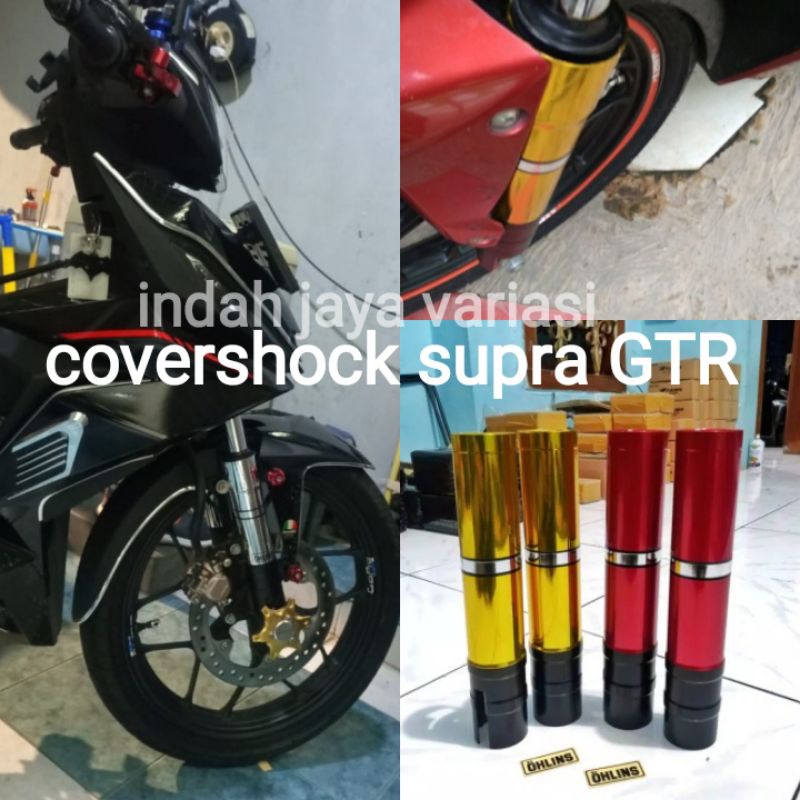 Variasi sok Cover shock Depan SUPRA GTR