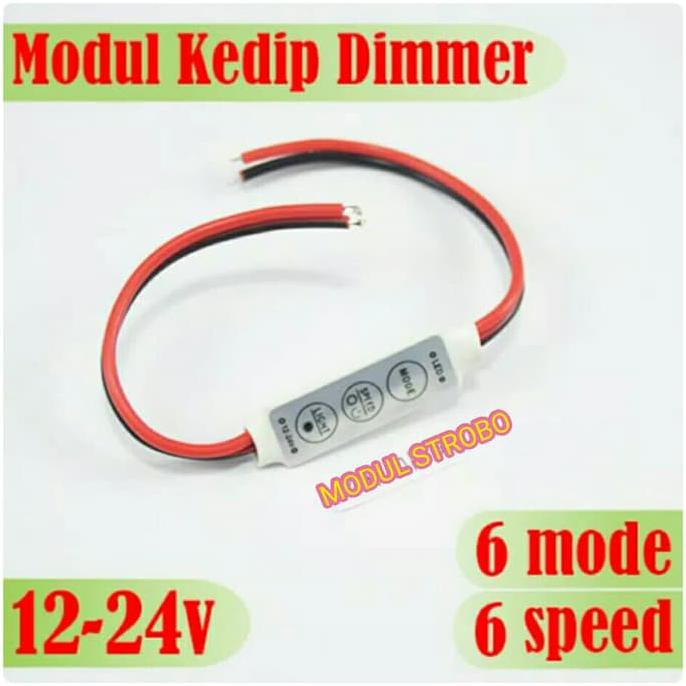 Modul Strobo blitz Model Pesawat Untuk Lampu LED Mobil Motor