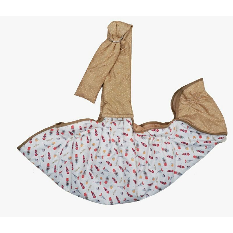 Gendongan samping seri feather omiland