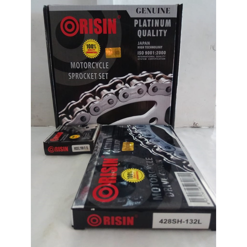 Gear Set Yamaha R15 Orisin Gir Rantai Set