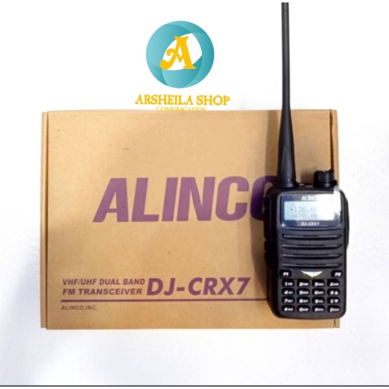 Ht alinco DJ crx 7 original garansi 1 tahun