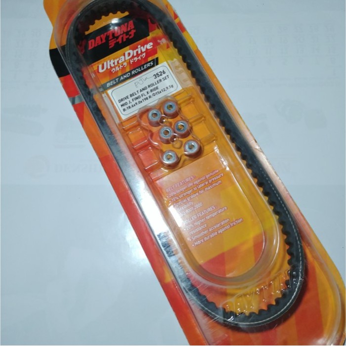 Vanbelt Set Roller Mio J & Xride & Fino FI & Soul GT & Mio Gt DAYTONA