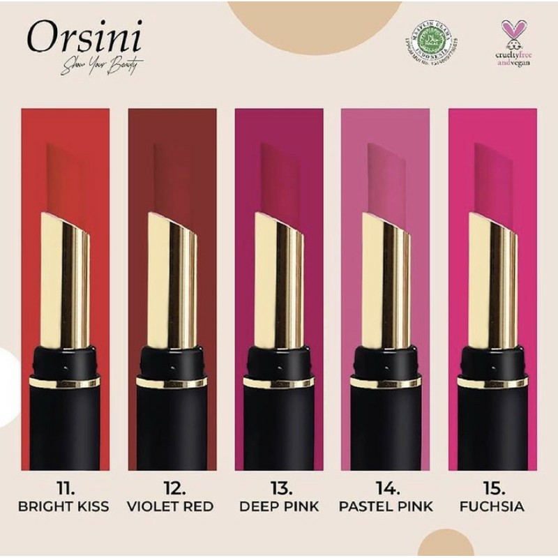 Orsini Colorfix Ultra Matte Lipstick