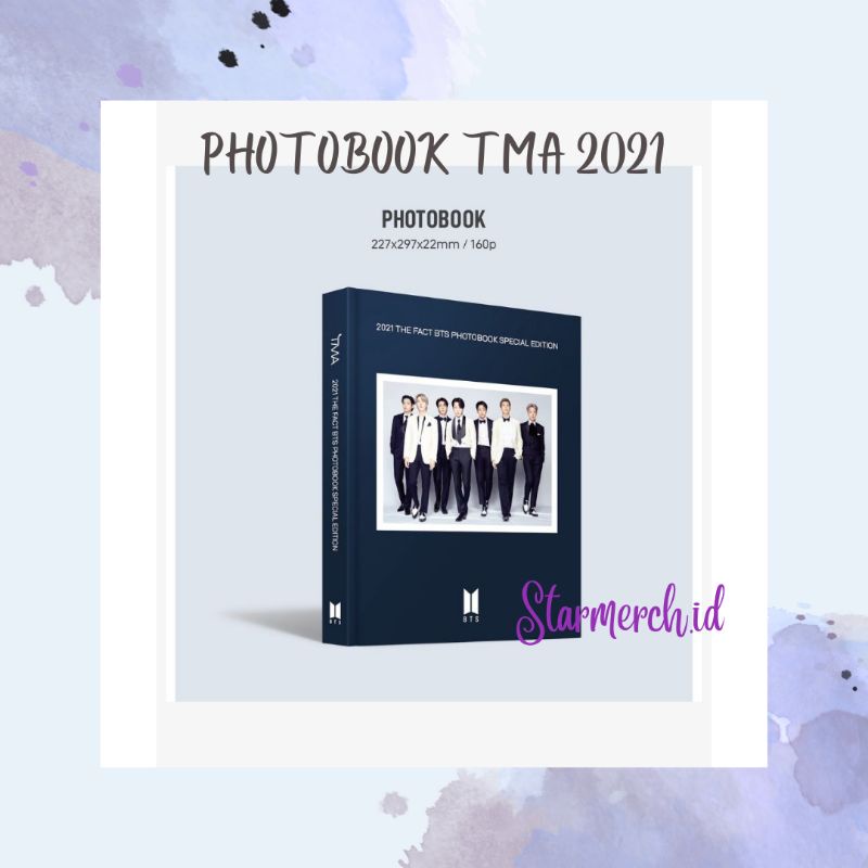 RESTOCK TERMURAH SHARING BTS THE FACT TMA photobook spesial edition