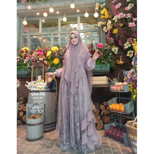 Gamis Pesta syari by Hijabiah