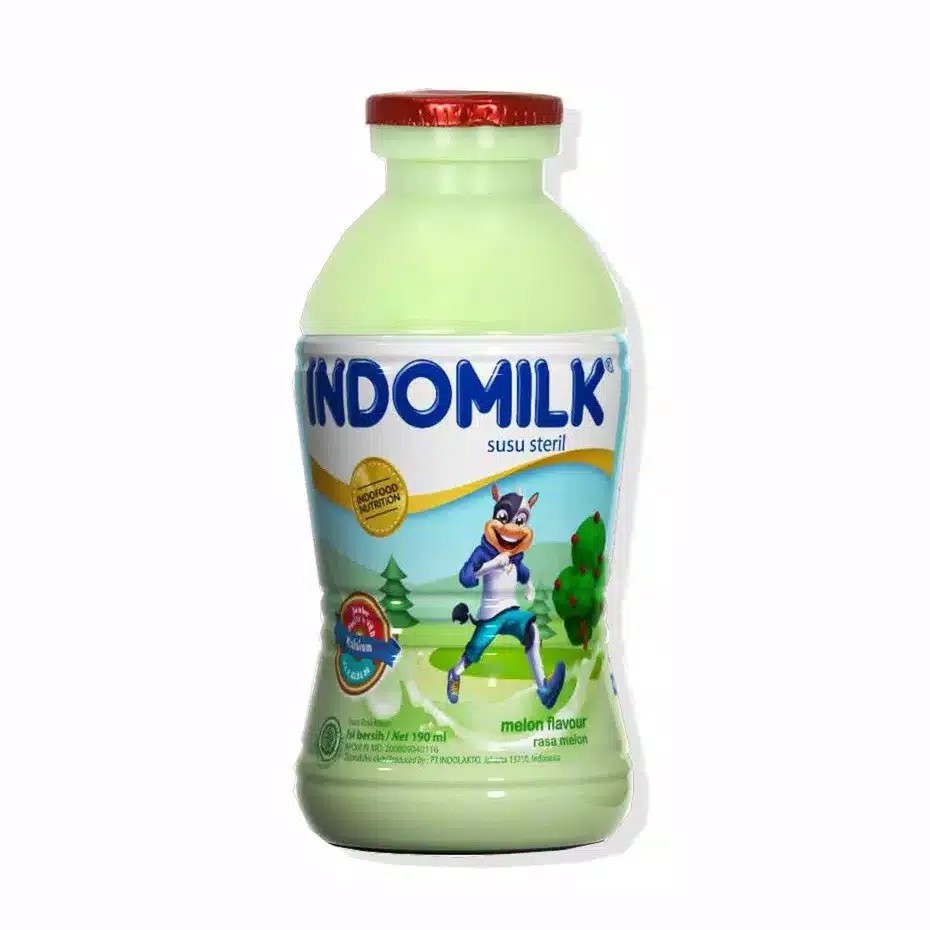 

Indomilk Susu Steril Rasa Melon 190 ml-Botol