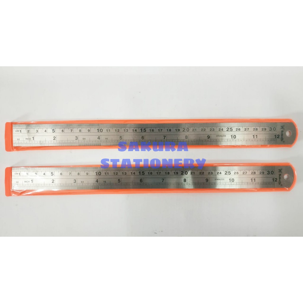 

Penggaris Stainless Steel Butterfly