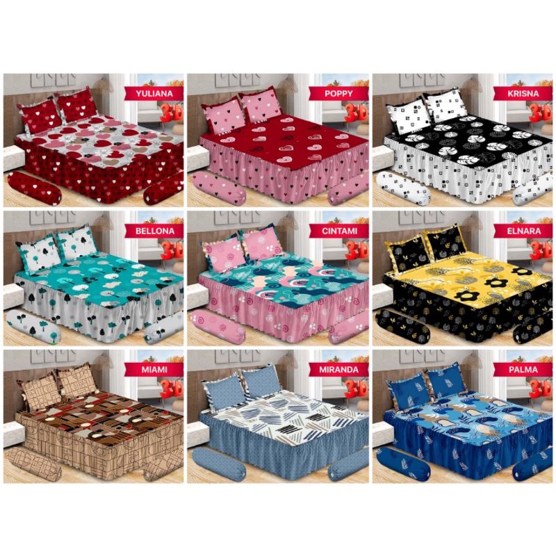 SPREI / SEPRAI BONITA RUMBAI 3D MOTIF BATIK